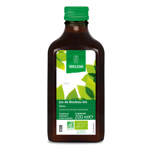 Weleda Jus de Bouleau Bio 200 ml Détox Naturelle Élimination Toxines
