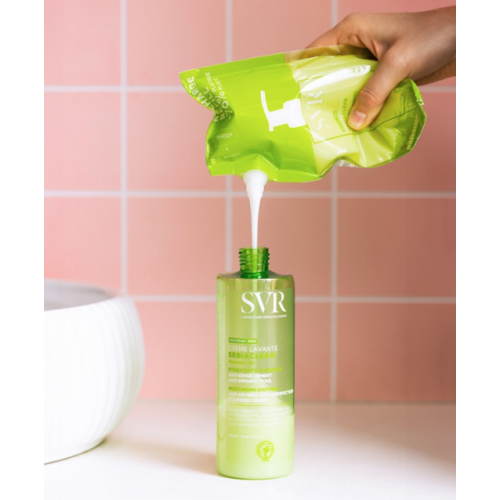 SVR Sebiaclear Crème Lavante 400ml Peau Sensible et Hydratée