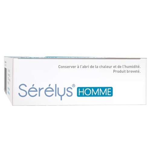 Sérélys Homme Bouffées de Chaleur 30 Gélules Réduit Fatigue et Stress