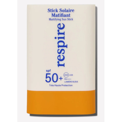 Respire Stick solaire anti-taches SPF 50+ 15g Protection & Matifiant