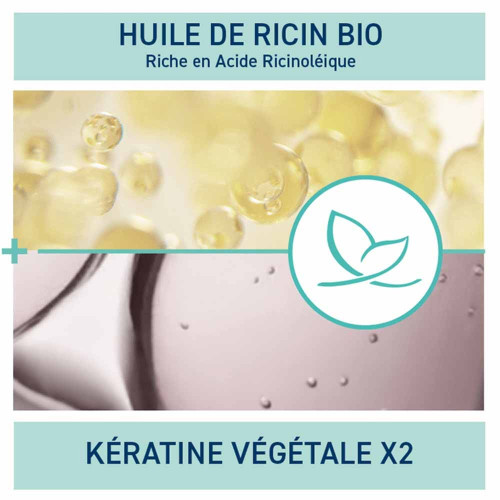 Natessance Shampoing Ricin 500ml Répare et Fortifie Cheveux Pharma360
