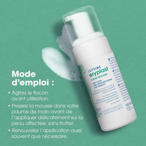 Lutsine Eryplast Calm Mousse 100 ml Apaisant Anti-Démangeaisons