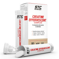 INELDEA STC Creatine Effervescent 30 comprimés Force et Énergie