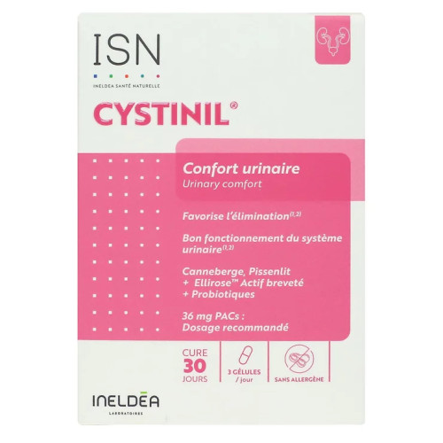 Ineldea Cystinil Confort Urinaire 90 gélules Bien-être urinaire