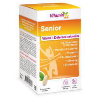 INELDEA Vitamin'22 Senior 30 comprimés Énergie et Défenses 50+