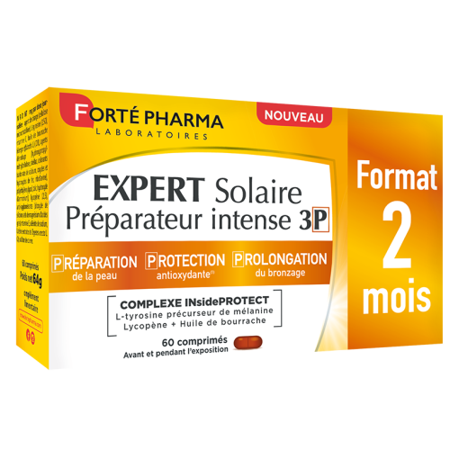 Forté Pharma Expert Solaire 60 Comprimés Prépare et Protège Votre Peau