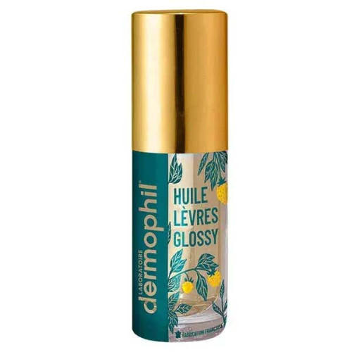 Dermophil Indien Huile Lèvres Glossy 5 ml - Hydrate et Sublime