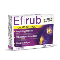 3C Pharma Efirub Coups de Froid 30 Comprimés Renforce Immunité