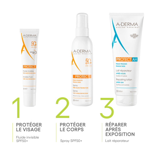 A-Derma Protect AH Lait Après-Soleil 100ml Répare et Hydrate - Pharma360