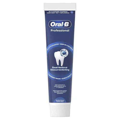 Oral-B Dentifrice Émail Renforcé 125ml Protection Émail Sensible