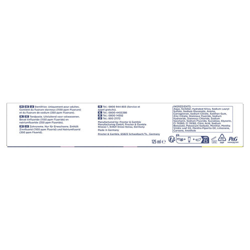 Oral B Dentifrice Protection Gencives 125ml Santé Gencives Pharma360