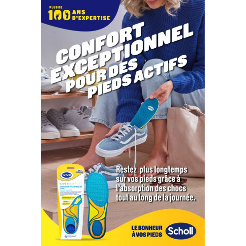 Scholl ExpertSupport Semelles Décontractées S Confort Quotidien Pharma360