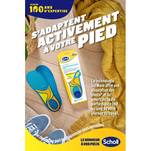 Scholl ExpertSupport Semelles Décontractées S Confort Quotidien Pharma360
