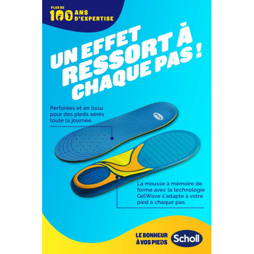 Scholl ExpertSupport Semelles Décontractées S Confort Quotidien Pharma360