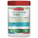Superdiet Collagène Marin 10g Vitamine C Peau Ferme Articulations