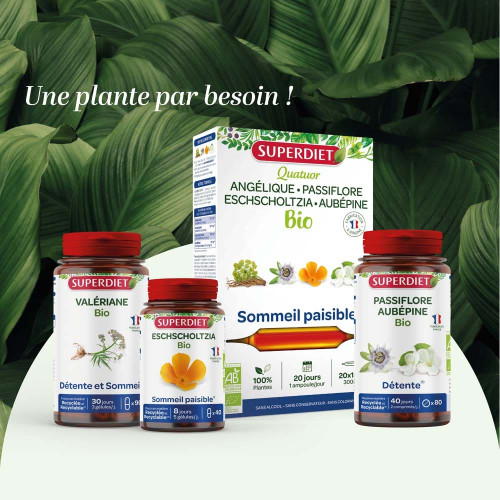 Superdiet Mélatonine 120 Gélules Sommeil Réparateur Pharma360