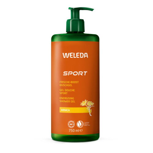 Weleda Gel Douche Arnica Bio 750ml Fraîcheur Sport Pharma360