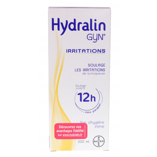 HYDRALIN GYN 100mL - Soulage mycoses vaginales et irritations
