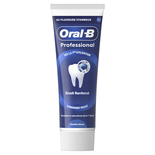 Oral-B Dentifrice Émail Renforcé 75ml Protection Émail Sensible