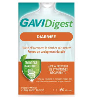 Reckitt Benckiser GAVIDigest Diarrhée 60 gélules Soulagement SII