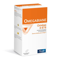 Pileje Omegabiane Omega 3-6-9 100 caps Soutien coeur cerveau peau