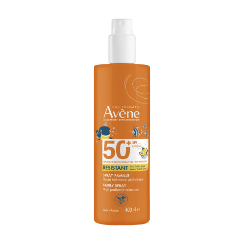 Avène Solaire Spray SPF50+ 400ml Protection UV Peaux Sensibles