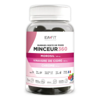 Eafit Minceur 360 Morosil 40 Gummies Brûle-graisse Réduit Appétit