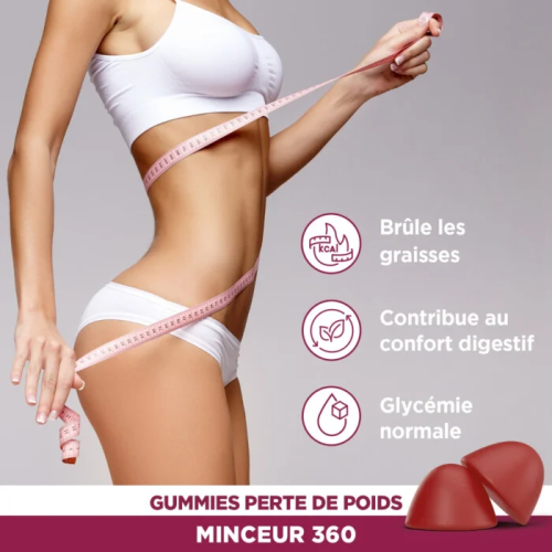 Eafit Minceur 360 Morosil 40 Gummies Brûle-graisse Réduit Appétit