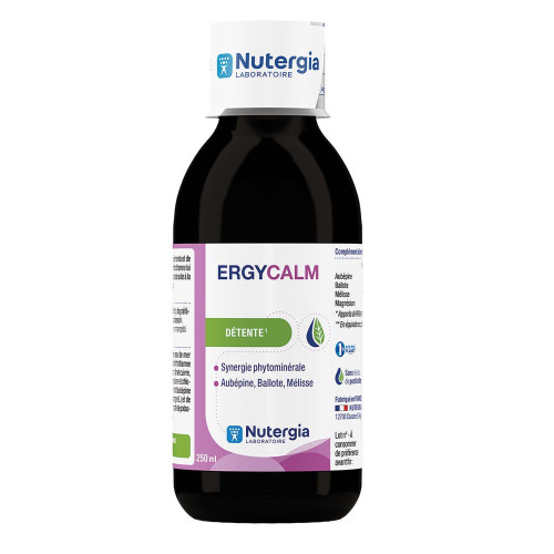 Nutergia Ergycalm 250 ml Relaxation et Bien-être - Pharma360