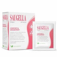 Saugella Poligyn Lingettes 10 unités - Confort Ménopause - Pharma360