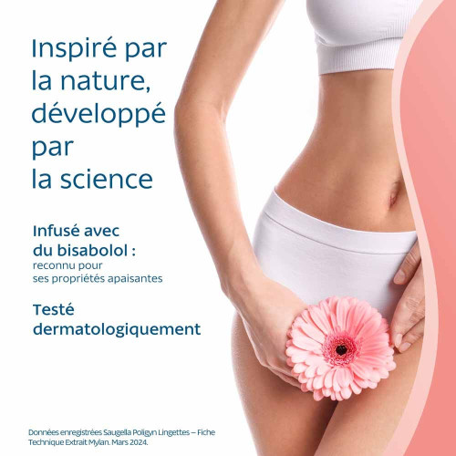 Saugella Poligyn Lingettes 15x Apaisantes Ménopause – Pharma360