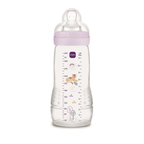 MAM Easy Active Biberon 330ml Violet Confort Sécurité Bébé Pharma360