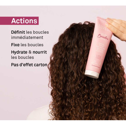 Luxeol Gelee Boucles 250ml Hydratation Intense & Boucles Définiess