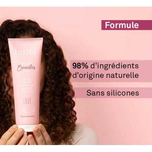 Luxeol Gelee Boucles 250ml Hydratation Intense & Boucles Définiess