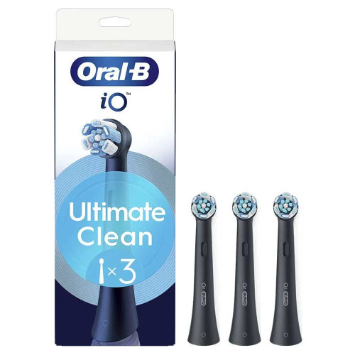 Oral B iO Brossettes 3 Noir Nettoyage Pro Plaque Dentaire Pharma360