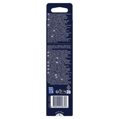 Oral B iO Brossettes 3 Noir Nettoyage Pro Plaque Dentaire Pharma360