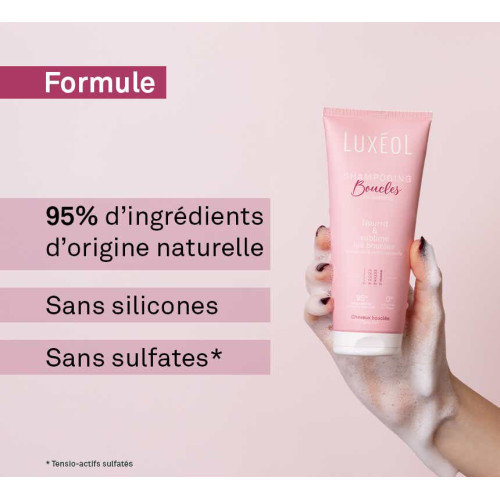 Luxéol Shampooing Boucles 200 ml Cheveux Souples et Définis Pharma360