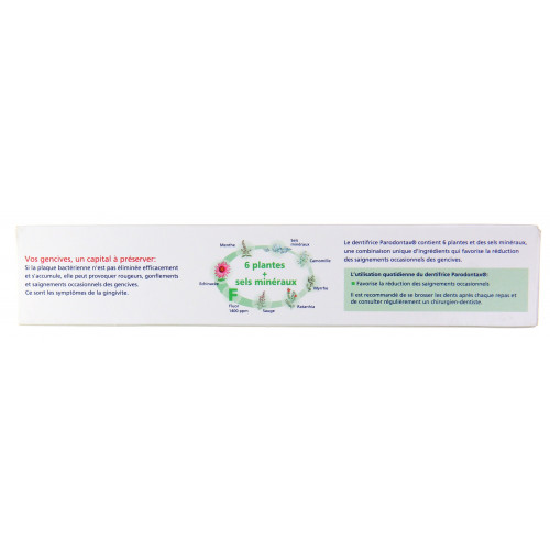 Parodontax Dentifrice Fluor 75mL - Réduit Plaque et Saignements