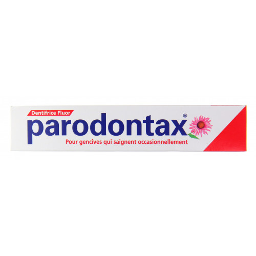 Parodontax Dentifrice Fluor 75mL - Réduit Plaque et Saignements Parodontax Dentifrice Fluor 75mL - Réduit Plaque et Saignements