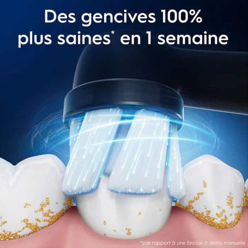 Oral B iO Gentle Care 3 brossettes Nettoyage doux dents sensibles
