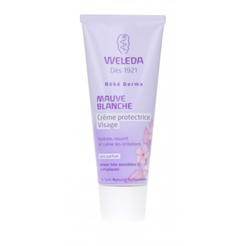 WELEDA Crème protectrice visage à la Mauve blanche-4751 WELEDA Crème protectrice visage à la Mauve blanche-4751