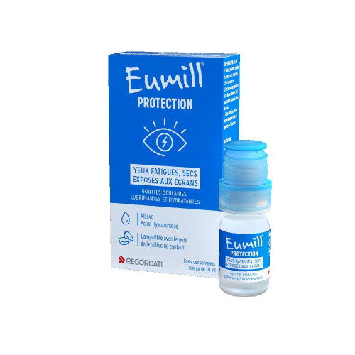 Bouchara Recordati Eumill Protection 10 ml yeux secs et fatigués