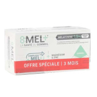 Menarini 8Mel+ Mélatonine 90 Comprimés Sommeil Réparateur Pharma360