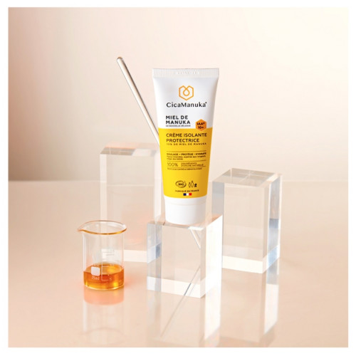 CicaManuka Crème Isolante Protectrice Bio 75ml Apaise et Protège - Pharma360