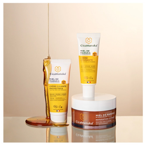 CicaManuka Crème Isolante Protectrice Bio 75ml Apaise et Protège - Pharma360