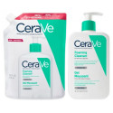 CeraVe Gel Moussant 473 ml Recharge Purifiant Hydratant Peau Saine
