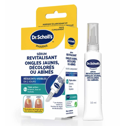 Scholl Sérum Revitalisant Ongles 10ml Ongles Sains Éclatants Pharma360