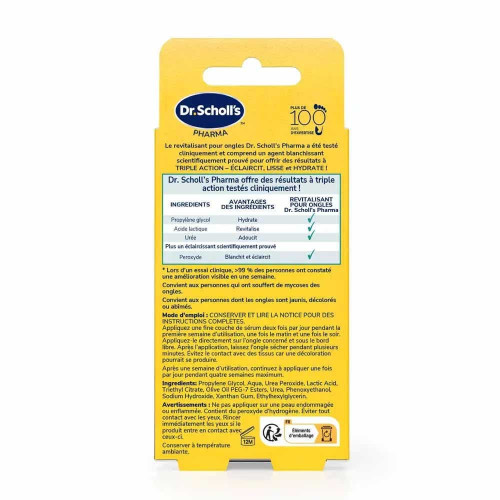 Scholl Sérum Revitalisant Ongles 10ml Ongles Sains Éclatants Pharma360