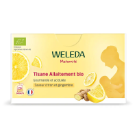 Weleda Tisane Allaitement Citron Gingembre 20 sachets Boost Lactation