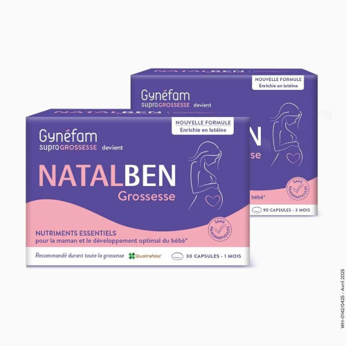 Effik Natalben Grossesse 30 Capsules Grossesse Sereine Parapharmacie